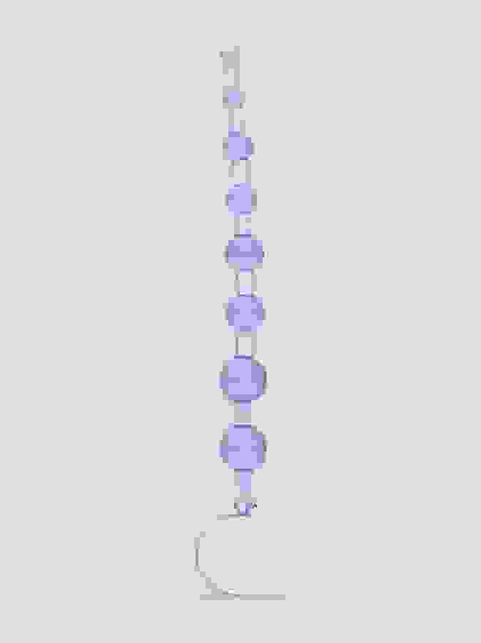BASICS Anal Beads 8 Inch, Purple, hi-res